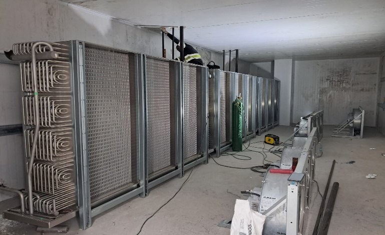 Evaporadores industriales para cámara frigorífica